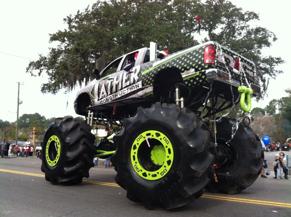 Monster Truck Bluffton Christmas Parade