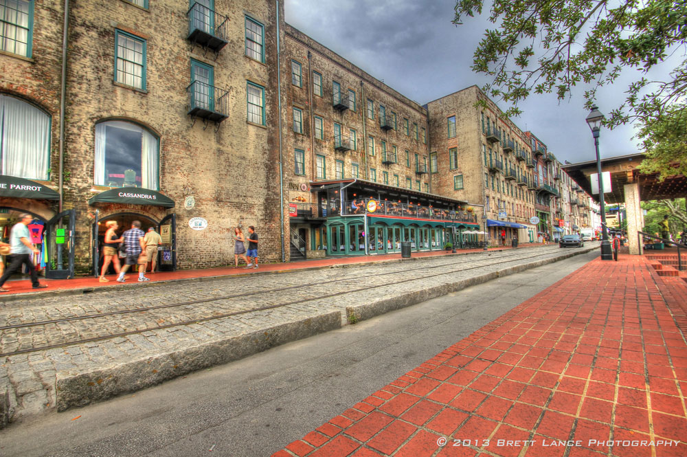 River Street in Savannah, GA