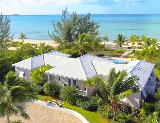 Beachfront home