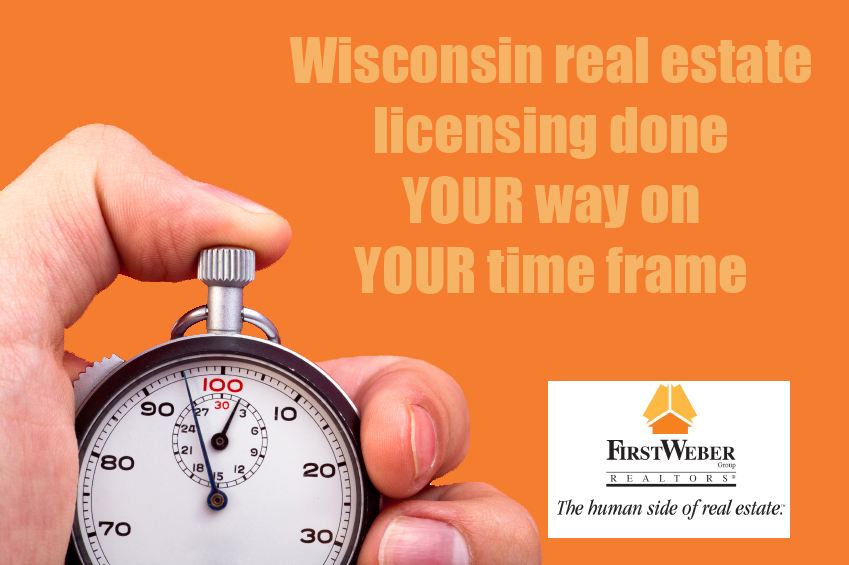 Wisconsin real estate licensing with First Weber