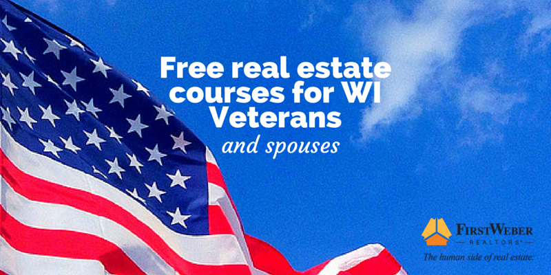 Free real estate courses for WI Veterans