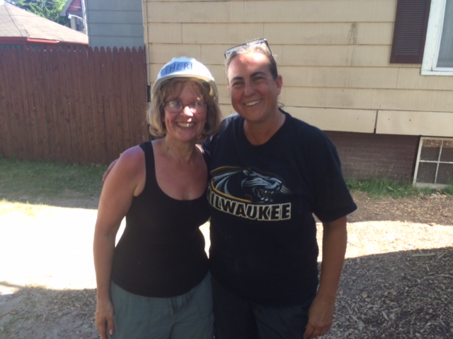 First Weber team helping build a Habitat for Humanity home in Milwaukee