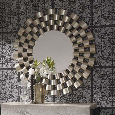 image credit http://www.exclusivemirrors.co.uk/round-mirrors/round-silver-modern-mirror-120cm